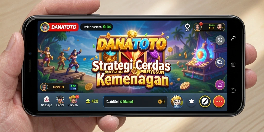 Tampilan menarik dan gameplay menegangkan di DANATOTO.