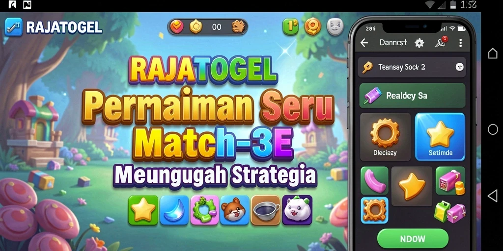 Tampilan gameplay RAJATOGEL yang seru dan penuh warna.