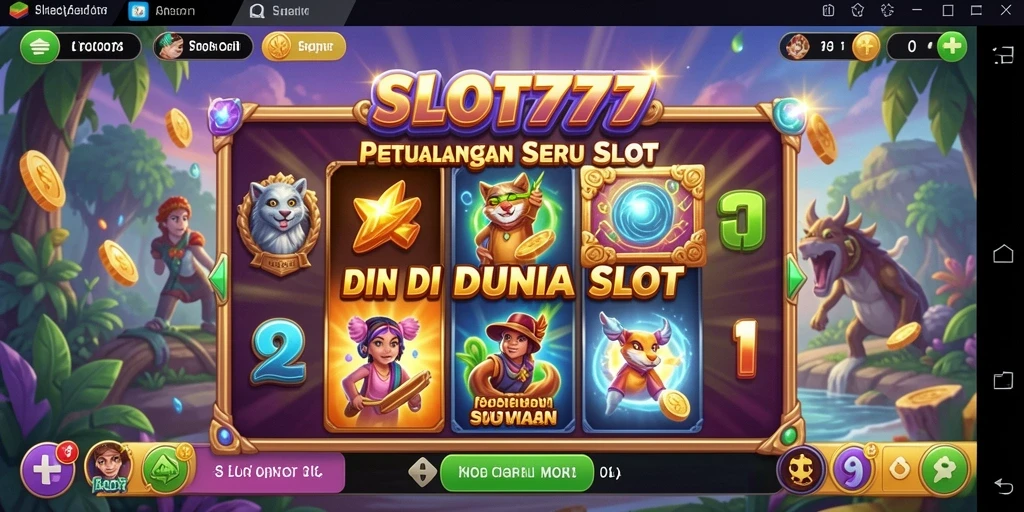 Tampilan gameplay SLOT777 yang memukau dan penuh aksi.